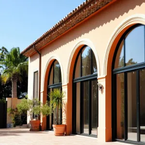 Terracotta Dream: Arched Elegance Awaits