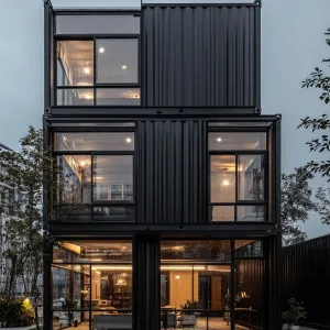 Sleek and Chic: The Urban Container Castle