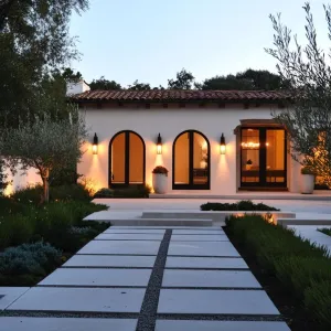 Spanish House with Glowing Charm