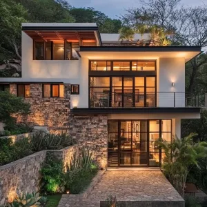 Contemporary Haven with Verdant Views