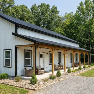 Modern Farmhouse Porch Retreat