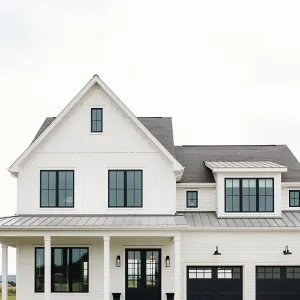 Stately Countryside Abode with Sleek Car Shelter