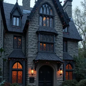 Mystic Manor: Twinkling Timbers in Twilight