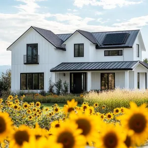 Solar Panels On Rooftops
