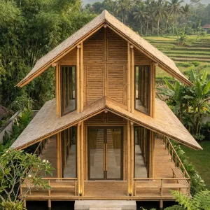 Pagoda Rise Bamboo Field House