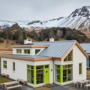 Eco-Enclave: A Pop of Color Crags