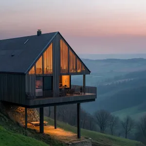 Cantilevered Charm: The Slope Serenade