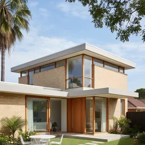 Sun-Shelf Brick Villa