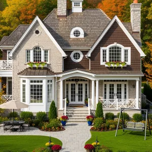 Sunlit Splendor with Gables Galore