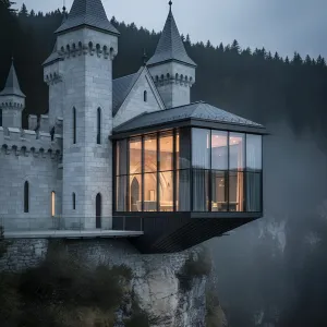 Cantilevered Glaciertop Viewing Keep