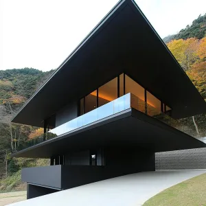 Black Blade on the Mountainside