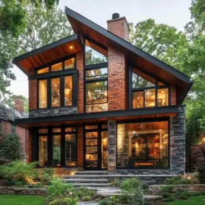Brick Enchantment: Cozy Meets Contemporary