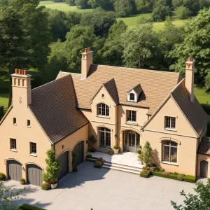 Quaint Countryside Villa With Warm Brick Charm