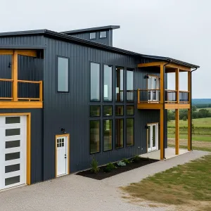Steel Charm: A Peek into Modern Barn Magic