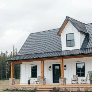 A Cozy Metal Charmer with Rocky Accents