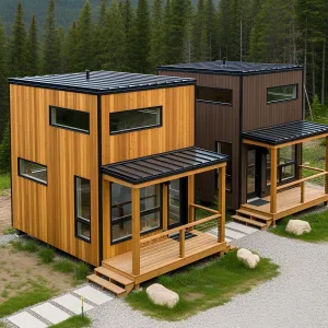 Peaks and Pines: A Tiny Twin Retreat