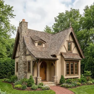 Willowbend Cobblestone Hearth Tiny Cottage