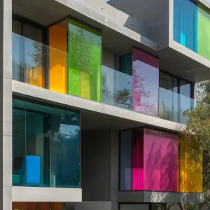 Technicolor Transparent Temple