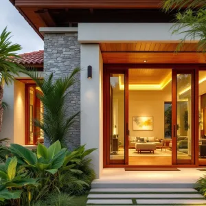 Tropical Retreat With Cozy Charm