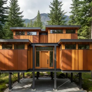 Lifted Living: A Woodland Retreat