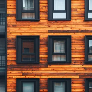 Wooden Grid Extravaganza: A Facade Adventure