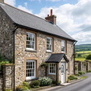 Rustic Retreat Nestled in Green Hills