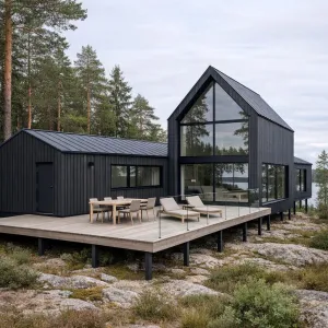 Granite Bluff Glassfront Cabin