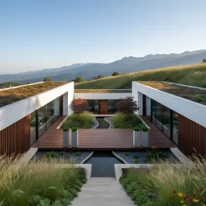 Hillside Retreat: Nature’s Embrace in Modern Form