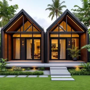Twin Gable Charm in the Tropics