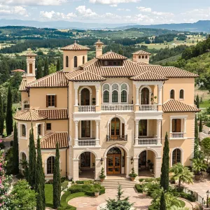 Tuscan Dreamscape with a View