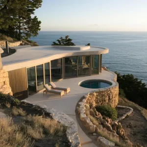 Cliffside Chill: The Vista Villa