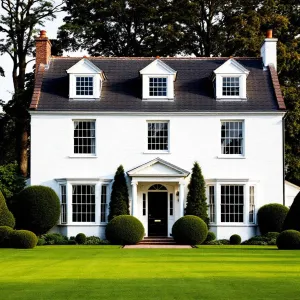 A Georgian Masterpiece in White
