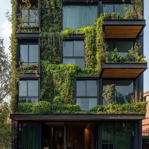 Greenery Galore: The Leafy Living Complex
