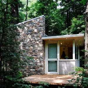 Chiseled Charm in a Forest Nook