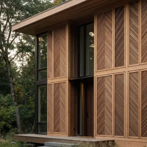 Chevron Grove Timber Pavilion