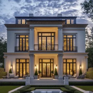 Illuminated Sanctuary with Majestic Serenity