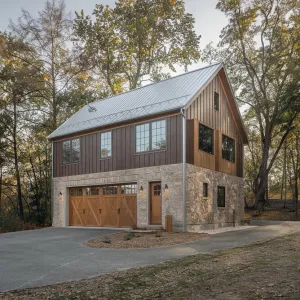 The Barnyard Breeze: Timber Meets Stone Delight