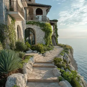 Cliffside Charm: A Fairytale Fortress