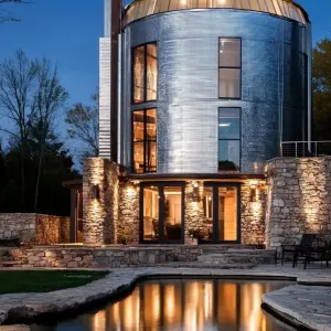 Silo House: Where Round Met Rustic