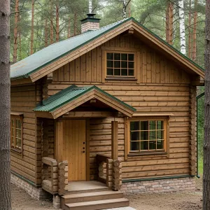 Rustic Retreat in the Woods