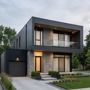 Midnight Frame On Stone Calm