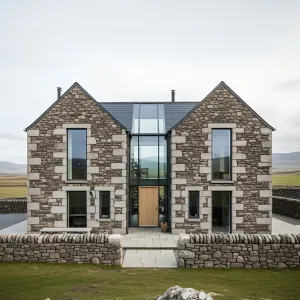 Stony Splendor Meets Sleek Modernity