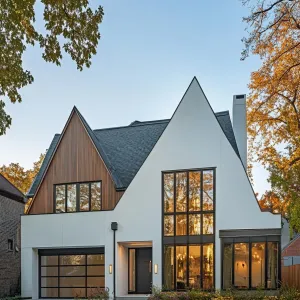 Tudor Chic with a Modern Peek