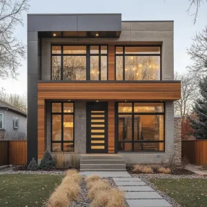 Concrete and Wood: A Modern Enchantment