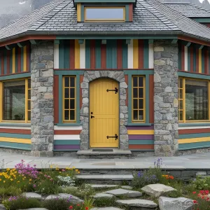 Slats of Splendor: A Cottage Extravaganza