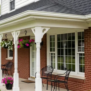 Post Display: Porch Splendor Unleashed