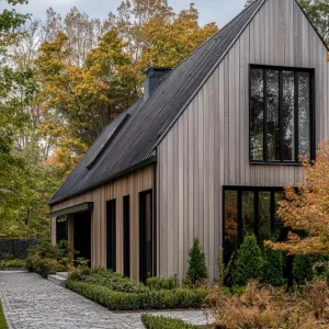 Gabled Haven in Autumn’s Embrace