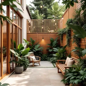 Wood-Framed Wonderland With a Leafy Twist
