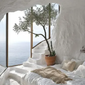 Sunset Dreams: Cozy Cave With A View