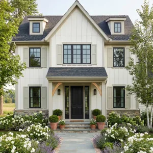 Modern Farmhouse Gardenfront Cottage